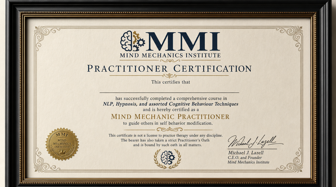Practicioner Certificate